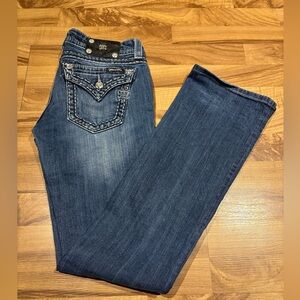 Miss Me Boot Jean Size 28 Flawed